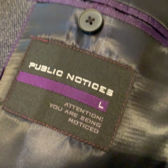 Public Notices brown tweed blazer - Picture 4 of 8